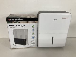 2 X DEHUMIDIFIERS TO INCLUDE RUSSELL HOBBS 10L MODEL: RHDH1001