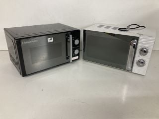 2 X RUSSELL HOBBS MICROWAVE OVENS