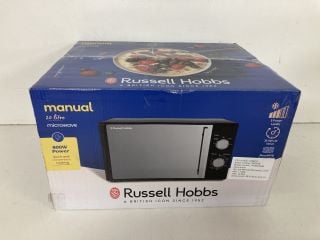 RUSSELL HOBBS MANUAL 20L MICROWAVE OVEN