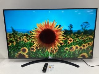 LG 50" TV MODEL: 50UT81006LA RRP: £399 (WITH REMOTE, WITH STAND, WITH BOX) (LINE ON SCREEN)