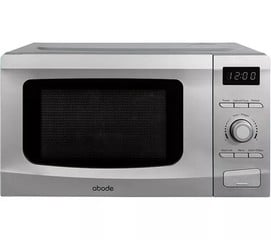 ABODE SILVER DIGITAL 20L MICROWAVE (SEALED)