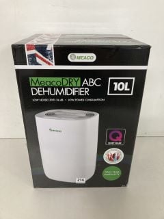 MEACO DRY ABC 10L DEHUMIDIFIER