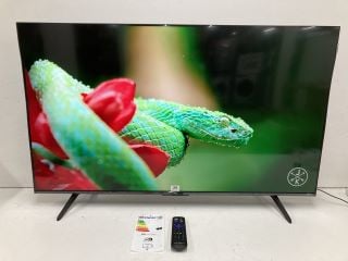 TCL 50" TV MODEL: 50RC650KX7 RRP: £348 (WITH REMOTE, WITH STAND, WITH BOX) (CASE DAMAGE)