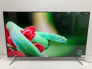 TCL 50" TV MODEL: 50RC630K RRP: £329 (NO REMOTE, WITH STAND, NO BOX) (DISPLAY FAULT)