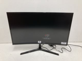 SAMSUNG 27" MONITOR MODEL: S27C366EAU RRP: £146 (WITH POWER SUPPLY, WITH STAND, WITH BOX) (SCRATCH ON SCREEN)