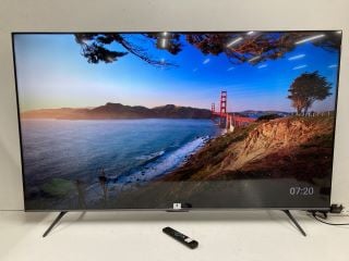 TCL 65" TV MODEL: 65C655KX7 RRP: £578 (WITH REMOTE, WITH STAND, NO BOX) (SCRATCH ON SCREEN)