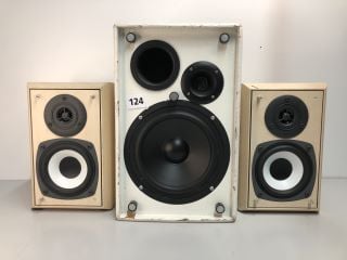 3 X STEREO SPEAKERS