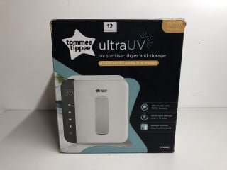 TOMMEE TIPPEE ULTRA UV STERILISER, DRYER AND STORAGE