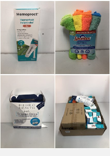 BOX OF ITEMS TO INC HEMOPROCT