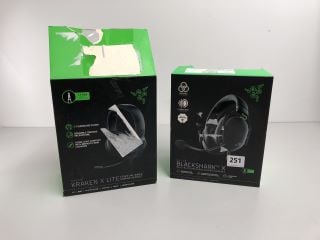 2 X RAZER GAMING HEADSETS