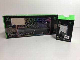 RAZER GAMING KEYBOARD AND A GAMING MOUSE