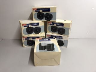 FIVE SETS OF PC SPEAKERS