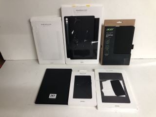 VARIOUS TABLET CASES TO INCLUDE SAMSUNG