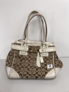 COACH SIGNATURE TOTE BAG