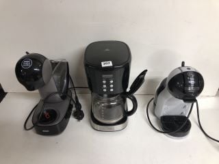 3 X COFFEE MACHINES