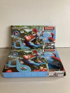 2 X CARRERA MARIO KART RACING SETS