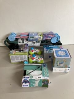 TOYS TO INCLUDE FISHER PRICE EARLY LEARNING