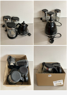 A BOX OF KETTLES