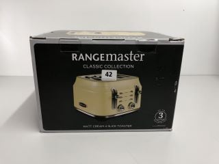 RANGEMASTER FOUR SLICE TOASTER RRP:£119