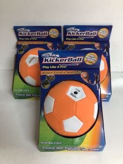 3 X KICKER BALLS