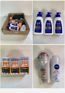 BEAUTY PRODUCTS TO INCLUDE E45 DAILY CARE CREAM