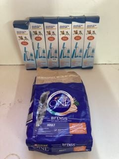 QTY OF PET ITEMS TO INC BIFENSIS ADULT CAT FOOD