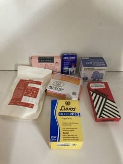 BOX OF ITEMS TO INC ALCO SENSE