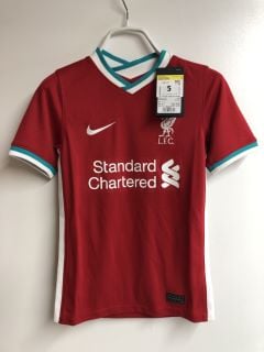 LIVERPOOL FC HOME FOOTBALL JERSEY YOUTH UNISEX SIZE:S