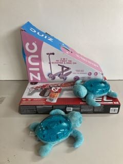 4 X CHILDREN'S TOYS TO INC ZINC SCOOTER