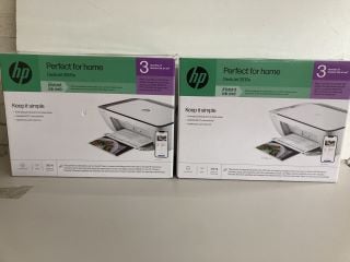 2 X HP DESKJET PRINTERS TO INC 2810E