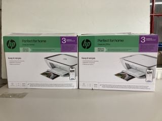 2 X HP DESKJET PRINTERS TO INC 2810E