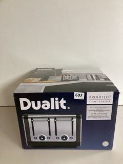 DUALIT ARCHITECT 4 SLOT TOASTER