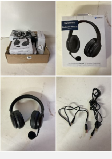 BOX OF SANDSTROM HEADPHONES