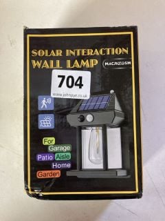 SOLAR INTERACTION OUTDOOR WALL LAMP