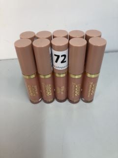 10 X MAX FACTOR X 2000 CALORIE LIP GLAZE