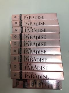 10 X L'ORÉAL LASH PARADISE BLACK MASCARA