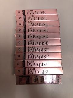 10 X L'ORÉAL LASH PARADISE BLACK MASCARA