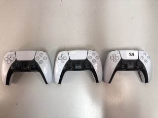 3 X PS5 DUAL SENSE WIRELESS CONTROLLERS