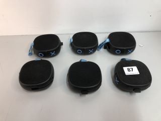 6 X JAM WIRELESS BLUETOOTH SPEAKERS