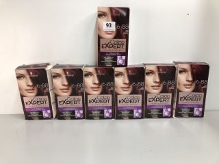 7 X SCHWARZKOPF HAIR DYE SETS