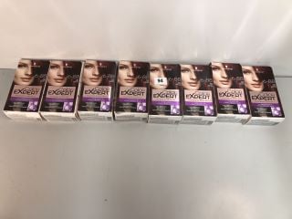 8 X SCHWARZKOPF HAIR DYE SETS