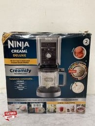 NINJA CREAMY DELUXE 10 IN 1 ICE CREAM AND FROZEN DRINK MAKER