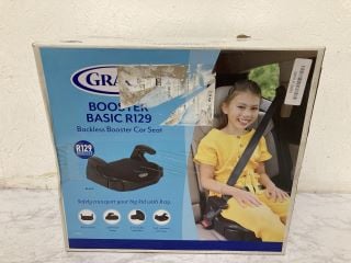 GRACO BOOSTER BASIC R129 BACKLESS BOOSTER CAR SEAT