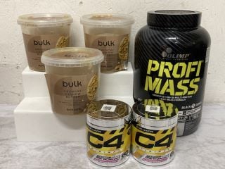 QTY OF ITEMS INC C4 PRE WORKOUT POWDER BBE:01/03/25