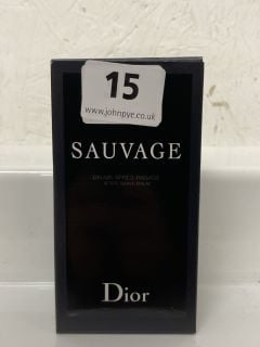 DIOR SAUVAGE AFTER SHAVE BALM 100ML RRP Â£69.00