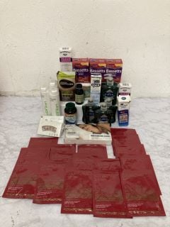 QTY OF ITEMS INC BASSETTS ADULT MULTIVITAMINS RASPBERRY & POMEGRANATE BBE: 01/26