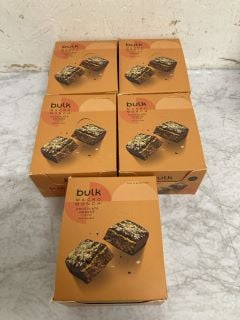 QTY OF BULK MACRO MUNCH CHOCOLATE ORANGE PROTEIN BARS BBE:30/11/24