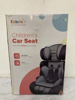 KIDOOLA CHILDRENS CAR SEAT