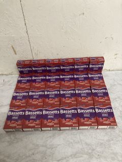 QTY OF BASSETTS ADULT MULTIVITAMINS RASPBERRY & POMEGRANATE BBE: 01/26