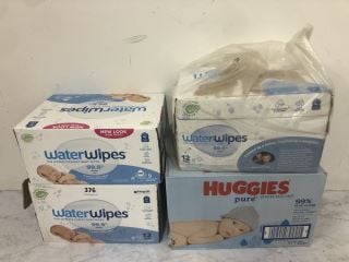 QTY OF BABY ITEMS INC WATER WIPES